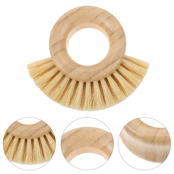 STRANDCHIC Scrubbing Brush Brush for Kitchen Khaki Synthetic Material 1Pack