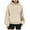 Beige, variant on LYXSSBYX Hoodies for Women Pullover Womens Oversized Hoodies Casual Long Sleeve Fleece Sweatshirts Pullover Sweaters Teen Girls Preppy Tops Clothes