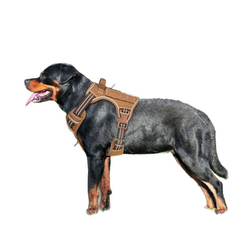 Dog Harness for Large Dogs, With Choke Dog Harness Vest with Easy Control Handle, Reflective Soft Padded Service Vest, Adjustable Easy on Pet Harness for Running Walking