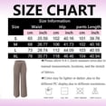 thumbnail image 3 of felwors Women's Wide Leg Lounge Pants High Waisted Knit Palazzo Pants with Pockets Soft Drape（Black， XL）, 3 of 6