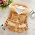 thumbnail image 2 of Baby Girls Winter Autumn Little Kids Toddler Warm Jacket Coat, 2 of 4