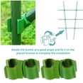 thumbnail image 3 of SWETRACE 10Ud Abrazaderas De Plástico Para Plantas Soporte De En Jardín, 3 of 8