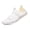 White, variant on AUXDIQ Water Shoes Women Men Quick Dry Aqua Shoes Barefoot Beach Swim Shoes