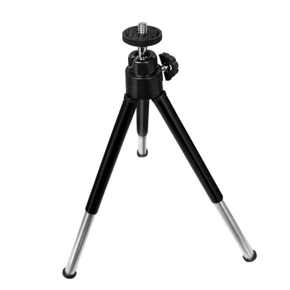 VONKY Phone Tripod Adjustable Live Streaming Camera Trivet Portable Desktop Photography Mobile Stand Mount, Black