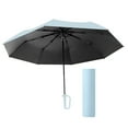 thumbnail image 3 of plegable de hojas, portátil, resistente al viento, con protección solar y hebilla de anillas para actividades al aire libre, viajes a claro, 3 of 10