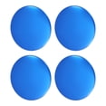 thumbnail image 1 of Unique Bargains 4 Pcs 56.5mm Car Universal Wheel Center Hub Caps Emblem Badge Decal Sticker Gloss Blue, 1 of 7