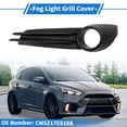 thumbnail image 2 of Cubierta de luz de niebla de parrilla frontal inferior única para Ford Focus ST 2013-2014, ABS negro, 1 pieza, lado derecho del automóvil, 2 of 6