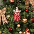 thumbnail image 2 of Christmas Tree Hanging Ornament Reusable Little Angel Christmas Tree Pendant Decor Rope Cute Cartoon Design for Home Decor Scene Desk Photo Props Christmas Decoration Indooor Fall Decor, 2 of 4