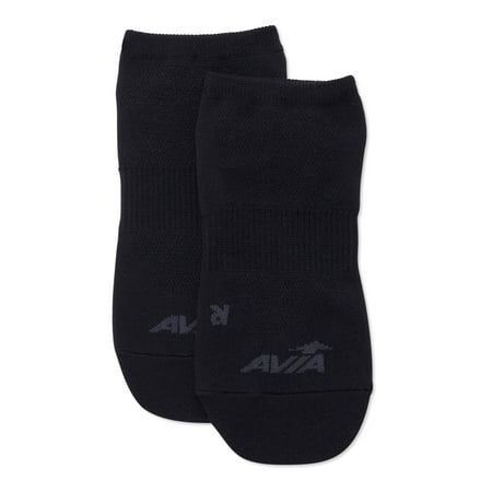 Avia Women's Extended Size Lightweight No Show Sock, 1 Pair