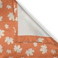 thumbnail image 6 of Ambesonne Maple Leaf Valance & Curtain, Autumn Fall Season Art, 55"x36", Burnt Sienna and Eggshell, 6 of 7