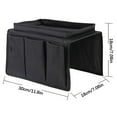 thumbnail image 4 of SSZMDLB under $5 2Pcs Sofa Armrest Organizer, Sofa Armrest Tray with Organizer, Hanging Storage Bag for Remote Control Books Sundries, Home Cloth Storage Pocket with Multiple Pockets, 4 of 9