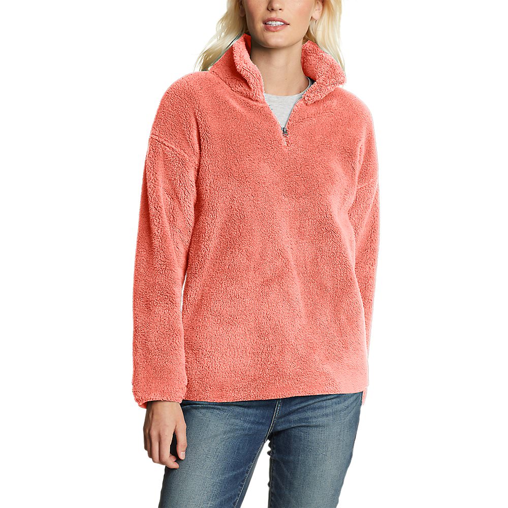 eddie bauer womens quarter zip