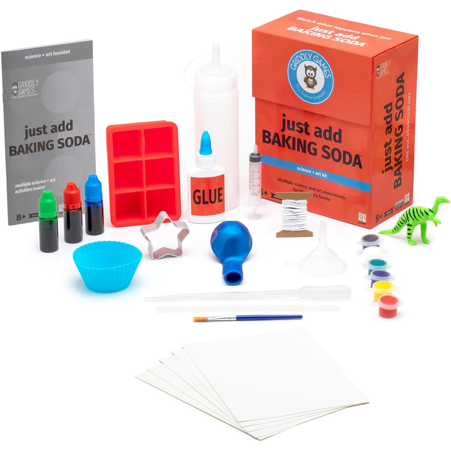 Griddly Kids Just Add Baking Soda Science + Art Kit