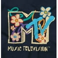 thumbnail image 2 of Retro MTV Colorful Flowers Logo Romper Boys or Girls Infant Baby Brisco Brands 24M, 2 of 6