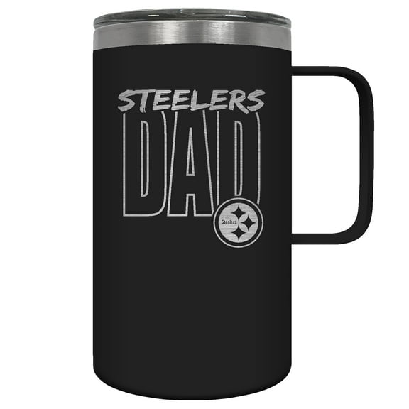 Pittsburgh Steelers Dad 18oz. Hustle Travel Mug