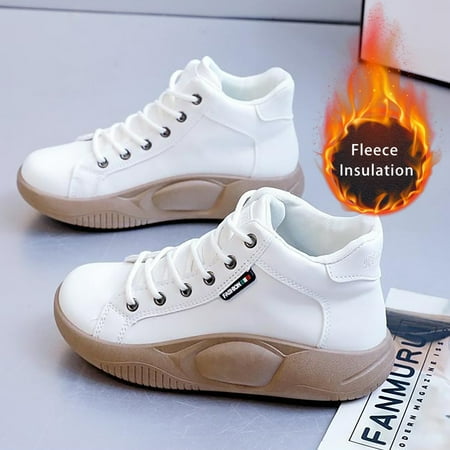 

Binmer High Top Platform Boots Women s High Top Platform Boots 2023 Women s Winter Boots Leather Lace Up Sneakers Ankle Boots And Ankle Boots Shoes