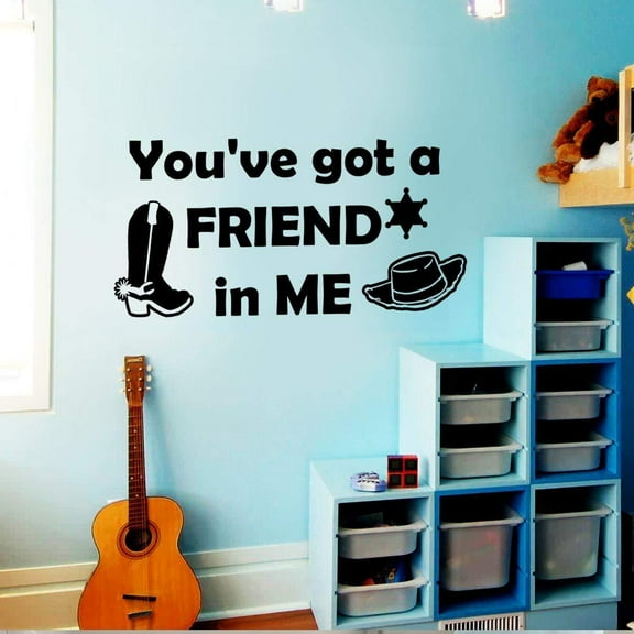 VWAQ You've Got a Friend in Me Wall Decal