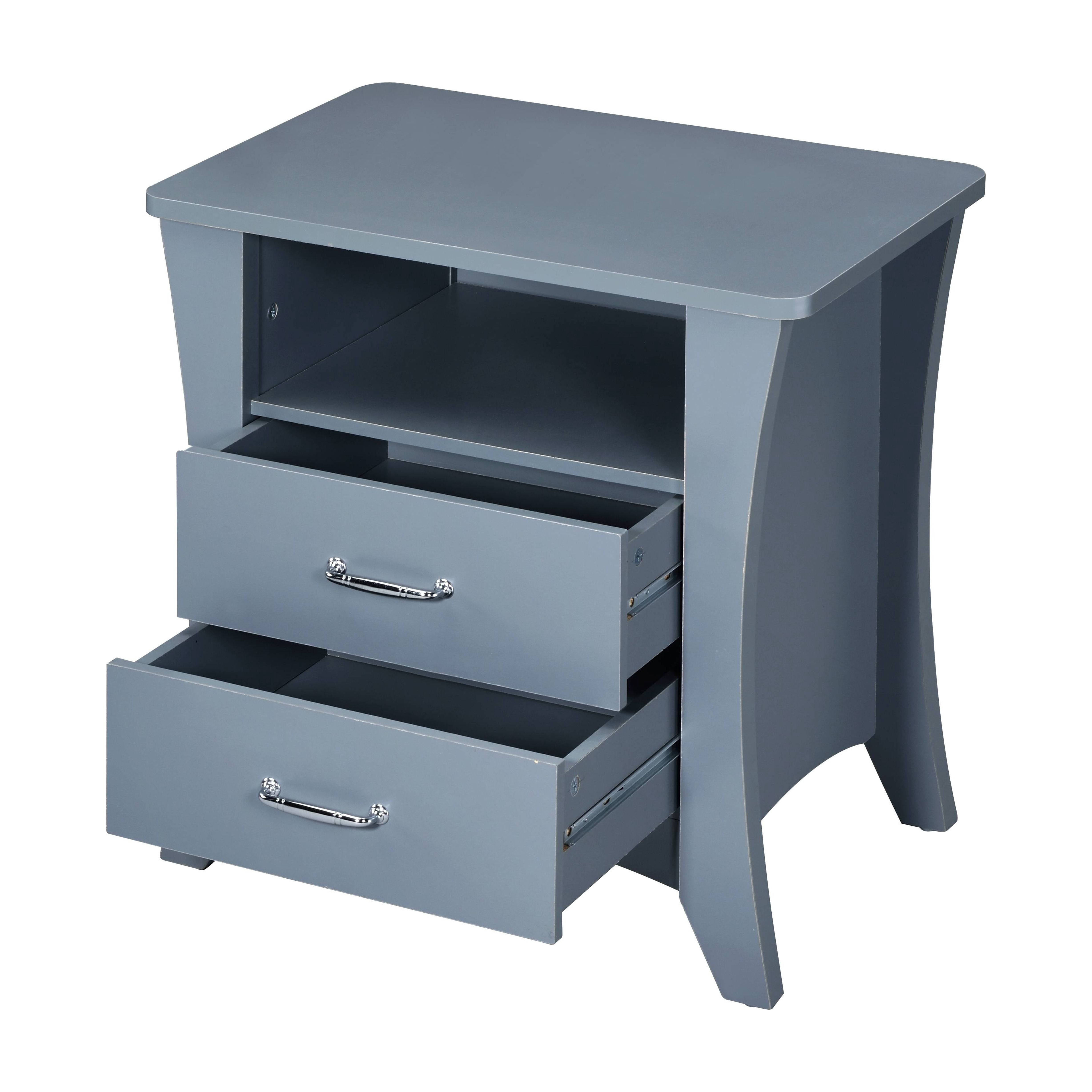 Accent Table, Gray Finish