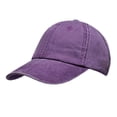 thumbnail image 2 of 2 Piezas Mujeres Niñas Cola Sombrero de Béisbol Sombreros de Visera para ejercicio Libre Playa Camping , Púrpura Borgoña Yinane Sombrero de visera de verano, 2 of 8