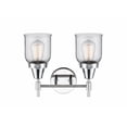 thumbnail image 2 of 447-2W-PC-G52 Innovations Lighting Caden - 2 Light Bath Vanity-11 Inches Tall and 14 Inches Wide-Polished Chrome Finish-Clear Glass Color, 2 of 2