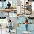 thumbnail image 7 of Anti Fatigue Cushioned Kitchen Floor Mats Extra Thick Ergonomic Standing Office Desk Mat Waterproof Scratch Resistant Pebbled Topside Supportive Comfort Padded Foam Rugs, 7 of 7