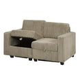 thumbnail image 4 of Bahamas Modular Sectional - Brown, 4 of 6
