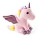 thumbnail image 1 of Unicornio cosido con forma de animal de peluche, 20 cm, con colores del arcoíris, 1 of 6