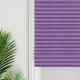 thumbnail image 6 of Sexy Dance 35 x 59 Inch Self Adhesive Cordless Blackout Pleated Blinds Shades for Indoor Window Covers, Non-Woven Room Darkening Curtains, Easy to Install, 1-Pack, Purple, 6 of 13