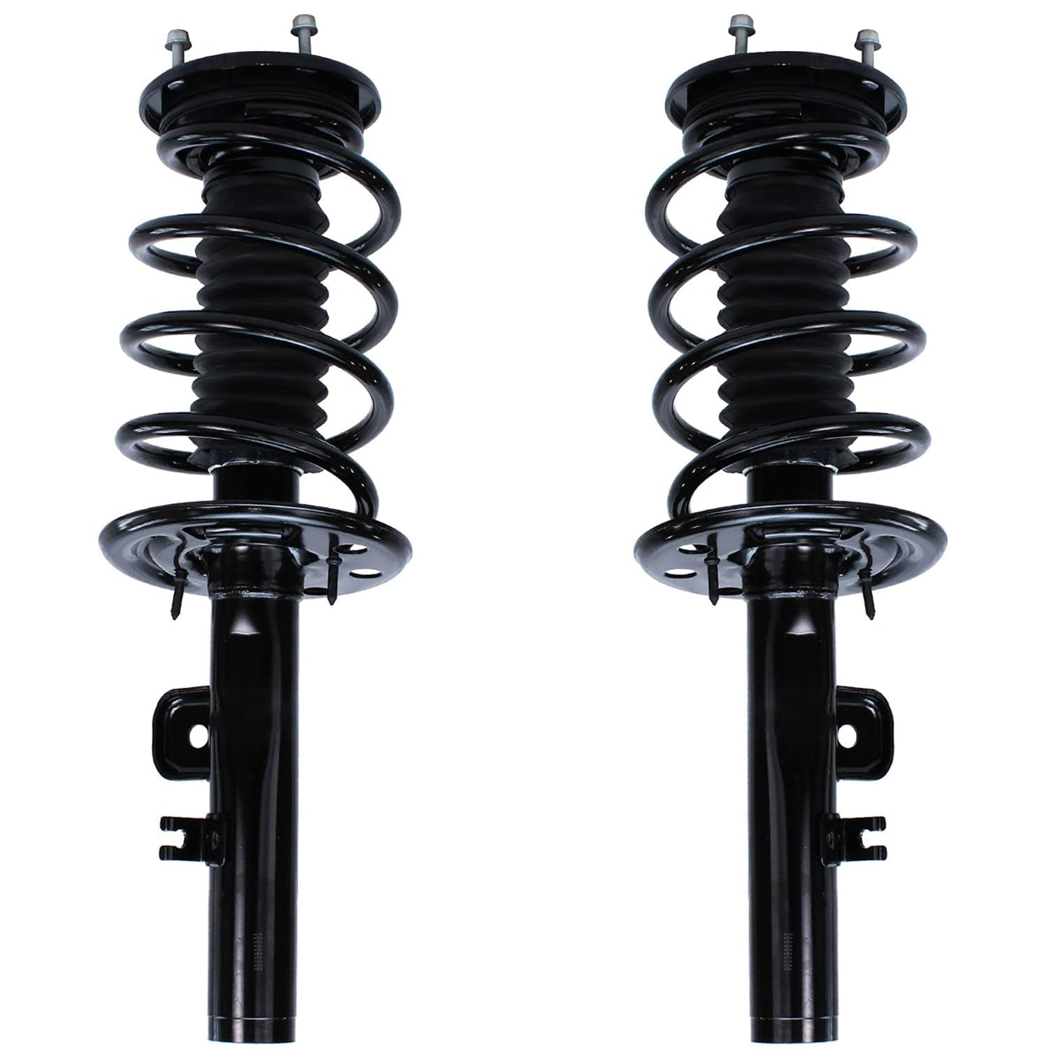 Detroit Axle - Struts Shocks for 2009-2012 Ford Flex 2010 2011, 2 Front Struts w/Coil Springs Assembly, 2 Rear Shock Absorbers Replacement