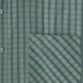thumbnail image 5 of Mens Shirts Under $10 Mens Checkered Shirts Summer Chemise Homme Button Up Short Sleeve Shirt Men Blouse, 5 of 6