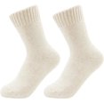 thumbnail image 1 of Solid Color Warmth 5 Pairs Ladies Thermal Socks, Size 4-8, 1 of 5