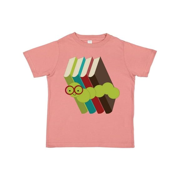 Inktastic Bookworm Books Reading Boys or Girls Toddler T-Shirt