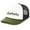 White/Black/Moss, variant on Mens Tamarack Trees Outdoors Rope Hat Embroidered Foam Front Mesh Back Trucker Hat, White/Navy/Chartreuse