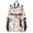 Squirrel Fox Owl Leaf, variant on JIALIOU 14" Laptop Backpack Waterproof Airline Approved Stylish Casual Daypack for Travel Business College Work, Rabbits Cats Tigers Dogs