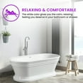 thumbnail image 4 of Vanity Art 67'' x 31'' Freestanding Soaking Bathtub, 4 of 9