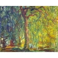 thumbnail image 2 of Monet, Claude 18x15 White Modern Wood Framed Museum Art Print Titled - Weeping Willow 1918, 2 of 4