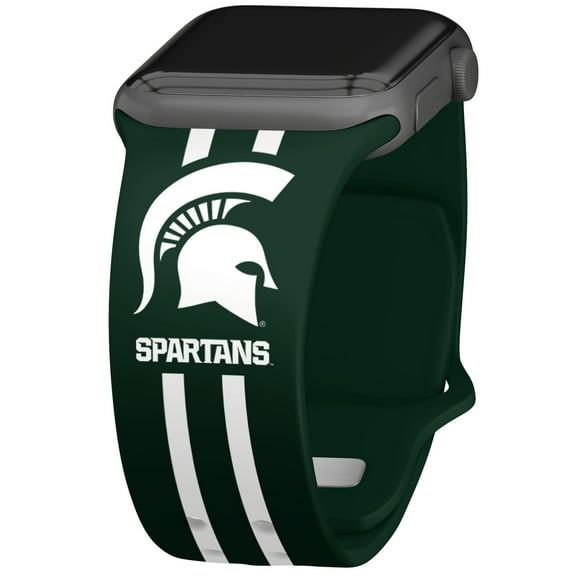 Michigan State Spartans Silicone Apple Watch Band