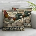 thumbnail image 3 of Qinduosi Vintage Farmhouse Animal Pillow Covers of Retro Farmer's Market Poultry Farm Home Décor Throw Pillow Case Cushion Cover for Sofa White, 3 of 5