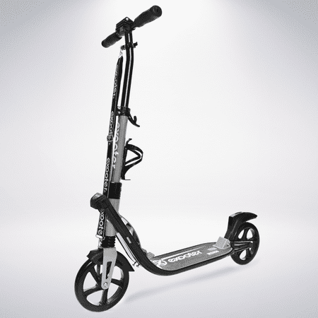 EXOOTER M2050CB Manual Adult Cruiser Scooter With Dual Suspension Shocks And 200mm Big Wheels In