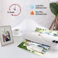 thumbnail image 3 of Thermal Laminator Hot & Cold Laminating Machine with 10 Laminator Pouches, Two Heat Settings, 3 of 6