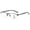 Black - Progressive, variant on Men Half Rimless Business Blue Reading Glasses 1.50, Anti-blue Light Classic Flexible Readers +1.50 Strength (Single Vision)