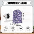 thumbnail image 6 of HELLHERO Mixer Cover for Kitchen Use Machine Washable, Washable Blender Protection 15.94"H x 9.45"L x 7.28"W Dreamy Purple Spring Style, 6 of 6