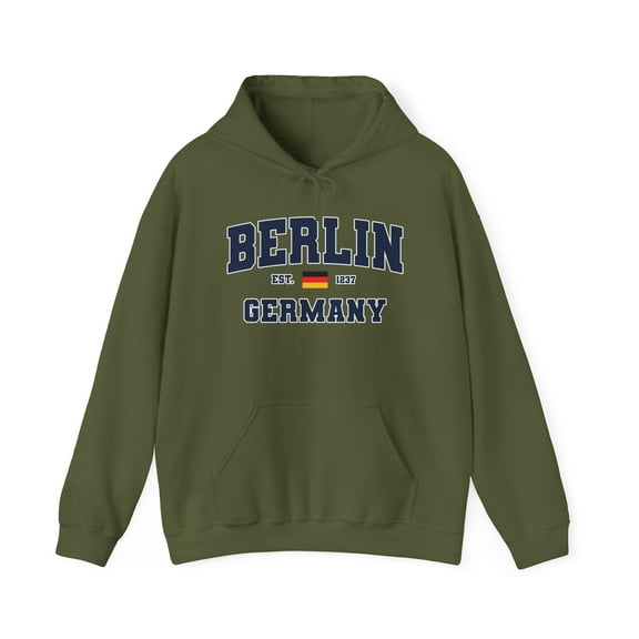 Berlin Germany Trip Vacation Hoodie Gifts Hooded Sweatshirt