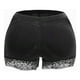 thumbnail image 1 of Almohadilla de cadera femenina para mejorar la ropa interior para levantar la cadera almohadilla de esponja desmontable para levantar la cadera pantalones cortos negros XL, 1 of 9