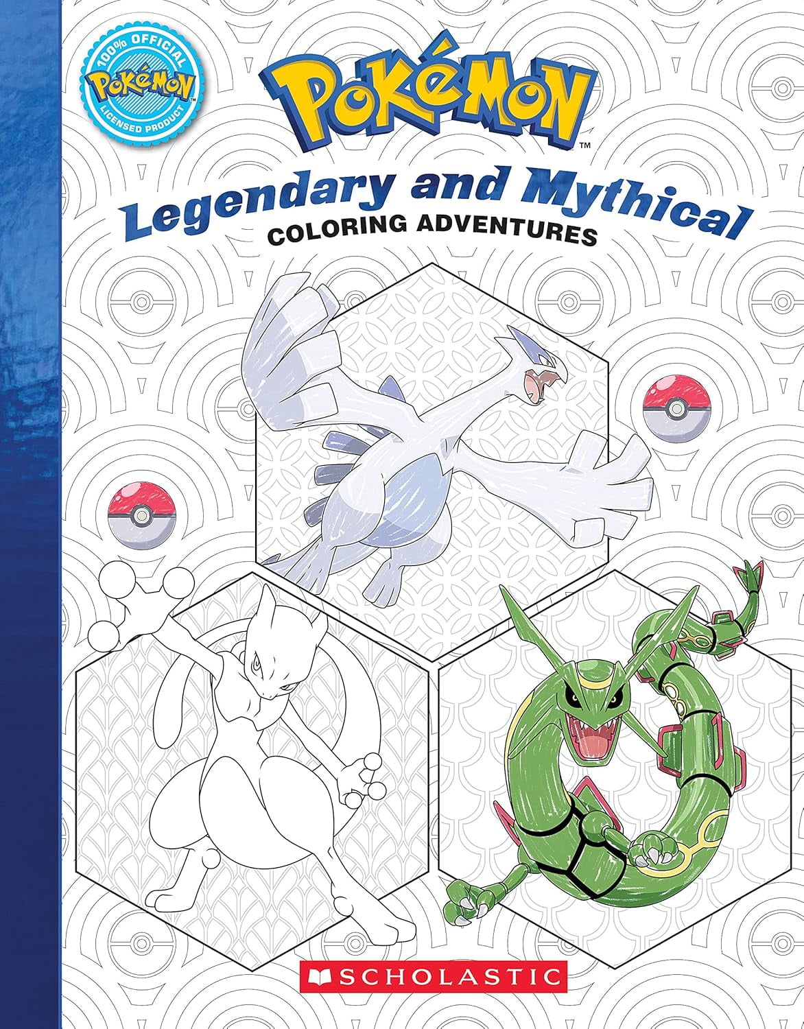 Pok‚àö¬©mon Coloring Adventures #2: Legendary & Mythical Pok‚àö¬©mon (Spiral Bound)