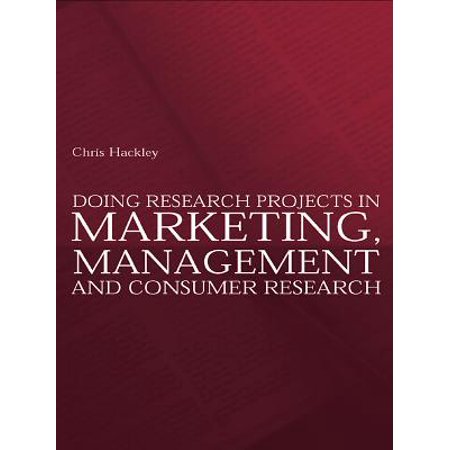 Doing Research Projects in Marketing, Management and Consumer Research - eBook