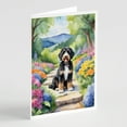 thumbnail image 2 of Bedlington Terrier Spring Garden Greeting Cards Pack of 8 7 in x 5 in, 2 of 24