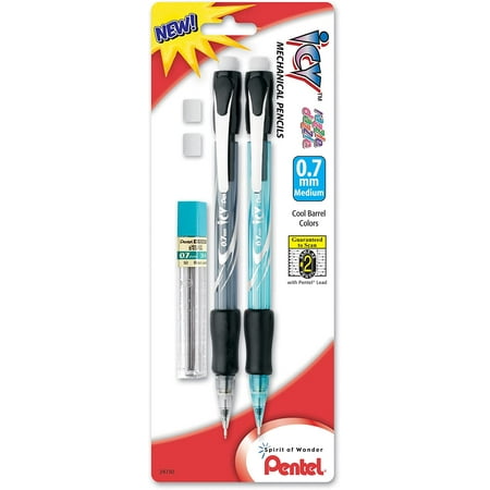 Pentel Icy Razzle-Dazzle Automatic Pencil, 0.7 Mm, Assorted Barrels, 5 Pack (AL27RDBP5M) : Buy Online At Best Price In KSA - Souq Is Now