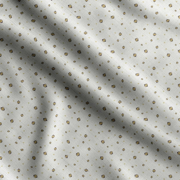 Soimoi Brush Stroke Print,Cotton Poplin, Sewing Fabric Sold by The Yard 42 Inch Wide,Sewing Craft Quilting/Quilt Making Fabric, Yellow