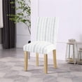 thumbnail image 2 of HomePop Traditional Fabric Parsons Dining Chair, Blue (Set of 2), 2 of 12